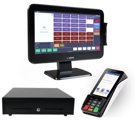 plum credit card reader cash drawer products